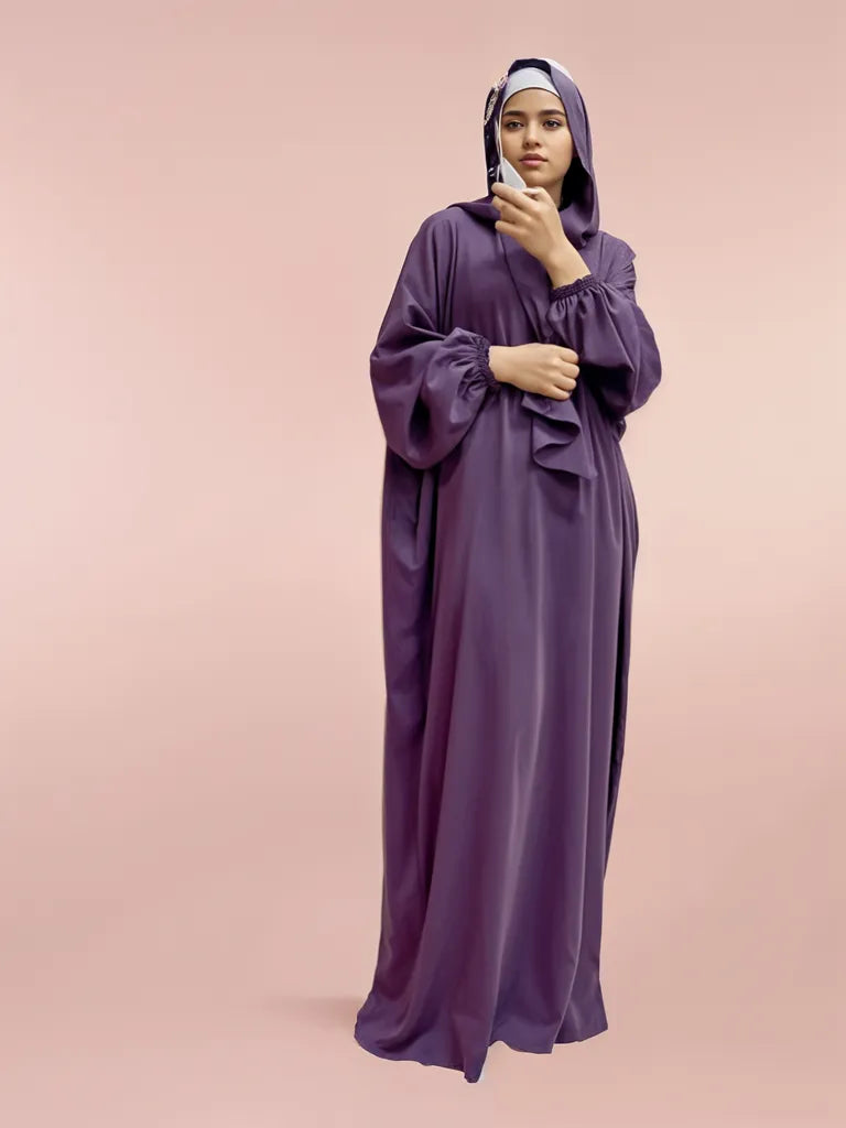 Hooded Abaya Long Dresses Women